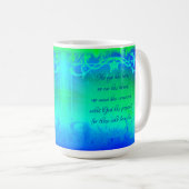 Verse biblique personnalisable - 15 oz. Mug (Devant droit)