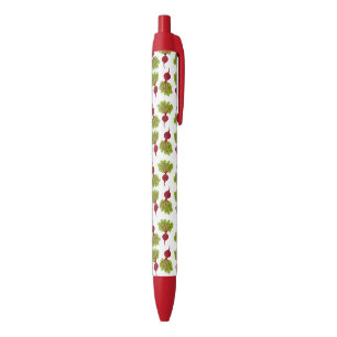 Verse Bieten Collectie Wit Zwarte Inkt Pen