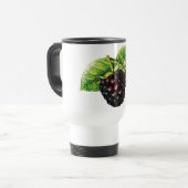 "Verse BlackBerry Travel Mug** Reisbeker (Voorkant links)