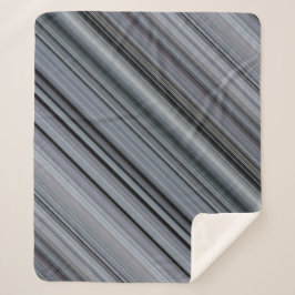 Verse blauwe streep van bosbessen sherpa deken