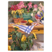 Verse bloemen I Klembord (Achterkant)