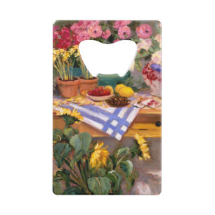 Verse bloemen I Kredietkaart Flessenopener