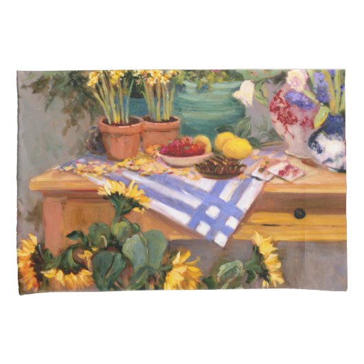 Verse bloemen I Kussensloop (Voorkant-Rechts)