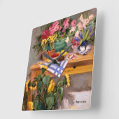 Verse bloemen I Vierkante Klok (Hoek)