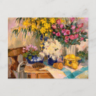 Verse bloemen II Briefkaart