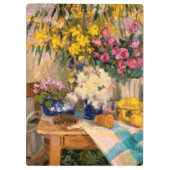 Verse bloemen II Klembord (Achterkant)