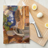 Verse bloemen II Theedoek (Quarter Fold)