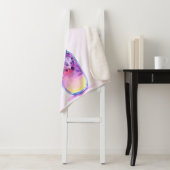 Verse Blueberry Drink Sherpa Deken Aangepaste teks (In situ)