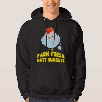 Verse Boerderij Kippenkont Nuggets T - Grappig Kip Hoodie