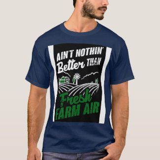 Verse Boerderijen lucht T-shirt