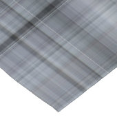 Verse bosbessen Navy Blue Plaid Korte Tafelloper (Hoek)