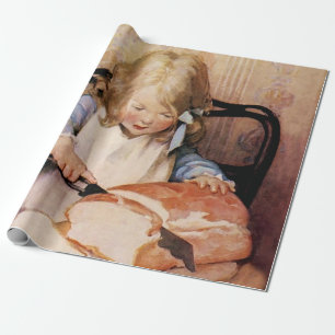 Verse brood door Jessie Willcox Smith Cadeaupapier