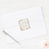 Verse Bruidsfeest Sticker (Envelop)