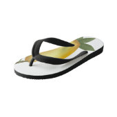 Verse citroen illustratie kinder teenslippers (Schuin)