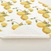  verse citroenen: simplistisch design sherpa deken (3/4)