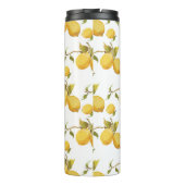  verse citroenen: simplistisch design thermosbeker (Achterkant)