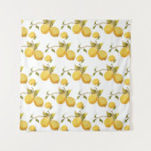  verse citroenen: simplistisch design wandkleed (Voorkant)