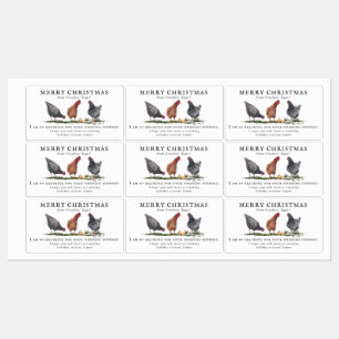 Verse Eieren Monogram Eierdoos Labels