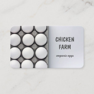 Verse eieren Organic Bio Eggs Chicken Hen Boerderi Visitekaartje