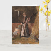 verse eieren | Winslow Homer Kaart (Gele Bloem)