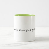 Verse Espagnol Mugs Adorables (Centre)