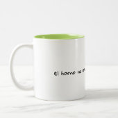 Verse Espagnol Mugs Adorables (Gauche)