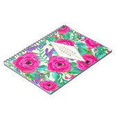 Verse Florals Persoonlijke laptop Notitieboek (Linkerzijde)