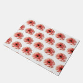 Verse foto van roze Gerbera-margriet Deurmat (Schuin)
