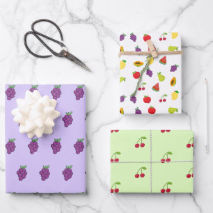 Verse fruit inpakvellen inpakpapier vel