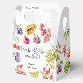 Verse Fruit Van De Markt Bruidsfeestje Bedankdoosjes (Geopend)