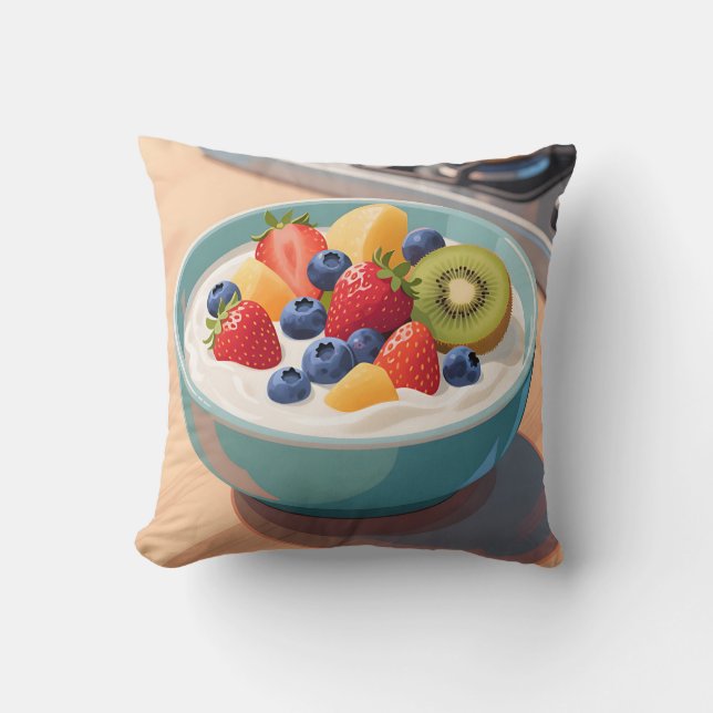 Verse Fruit Yoghurtkom Kussen (Voorkant)