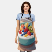 Verse Fruit Yoghurtkom Schort (Gedragen)