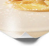 Verse fruitwafel foto afdruk (Hoek)