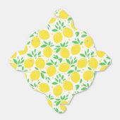Verse gele citroenen 4 bedankdoosjes (Uitgevouwen)