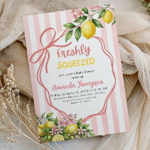 Verse Geperste Limonade Roze Strik Baby Borrel