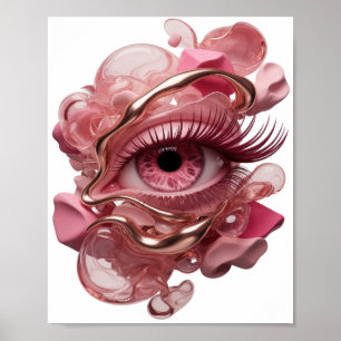Verse Goud ABSTRACTE KUNST Design Poster