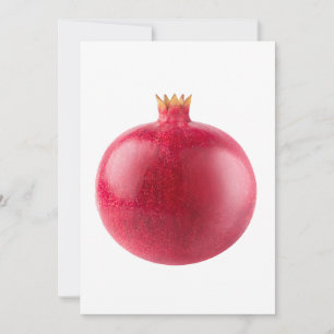 Verse Granaatappel Fruit Gezonde Voedsel Kunst Kaart