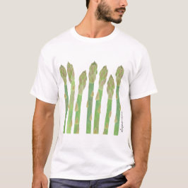 Verse groene Asparagus T-shirt