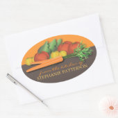 Verse groente uit de keuken van Sticker (Envelop)