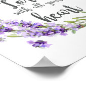 Verse Home Decor Trust in Lord Poster (Hoek)