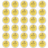 Verse Honey Jar 2" Etiketten | Honingbij Sticker (Voorkant)