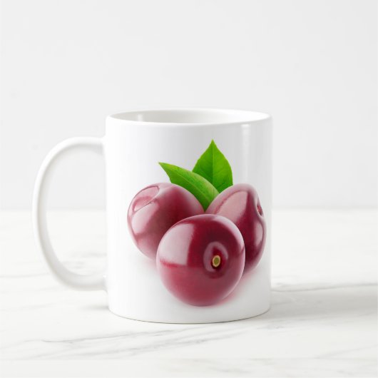 Verse kersen koffiemok (Links)