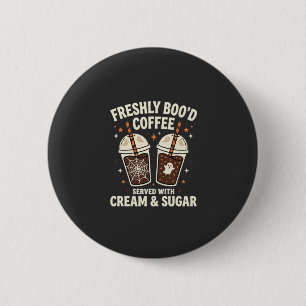 Verse Kerst Halloween Koffie Ronde Button 5,7 Cm