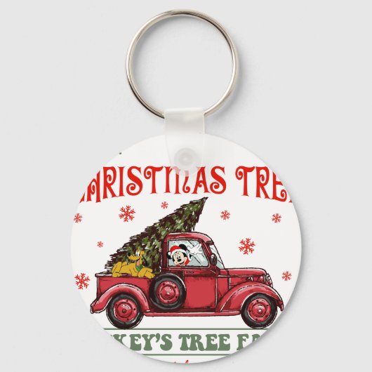verse kerstboom2 sleutelhanger (Voorkant)