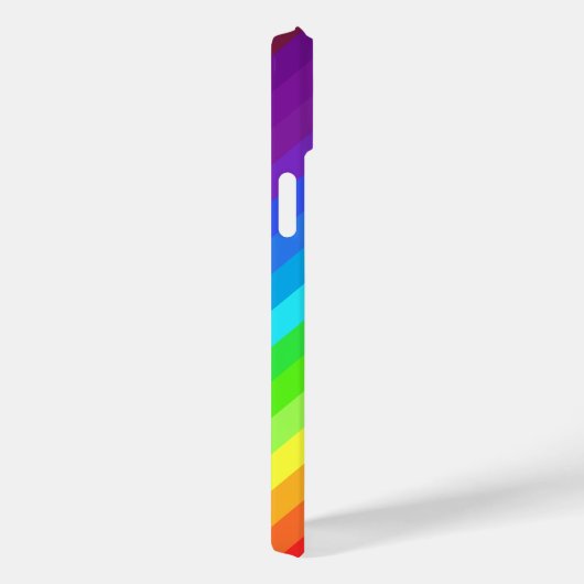 Verse kleuren Ontwerpregenboog Case-Mate iPhone Case (Achterkant / Rechts)