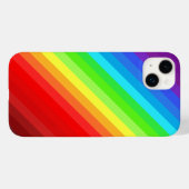 Verse kleuren Ontwerpregenboog Case-Mate iPhone Case (Achterkant (horizontaal))