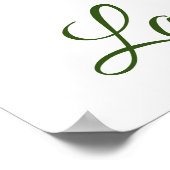 Verse laurierbladeren poster (Hoek)