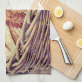 Verse leesmandje theedoek (Quarter Fold)