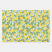 Verse lemmetjes Citrus Wrapping Paper set 3 (Voorkant)