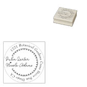 Verse Lemony Liefde Citrus Foliage Bruiloft Rubberstempel (Gestempeld)